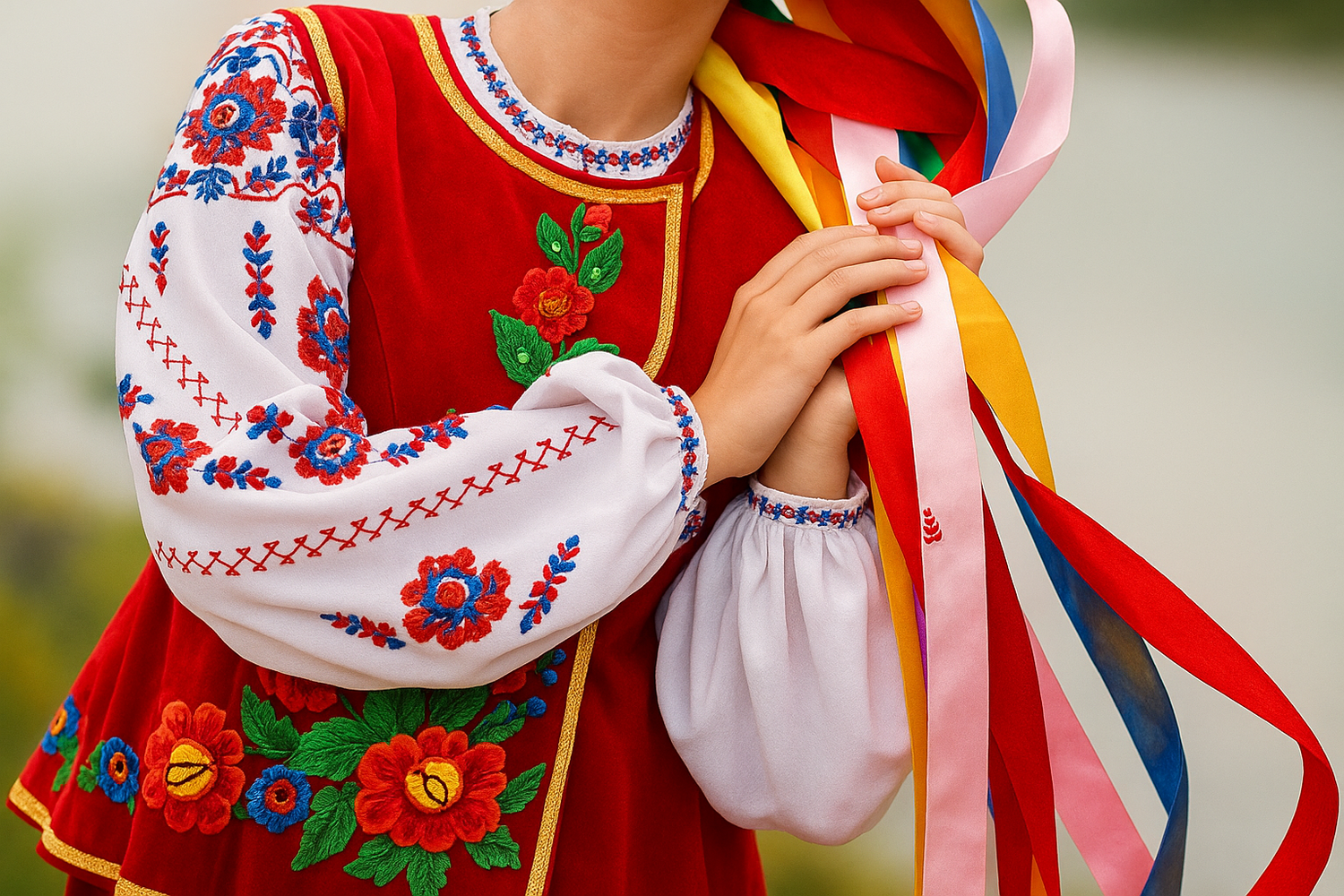<p>UKRAINE, WOMEN TRADITIONAL FOLK COSTUMES</p>