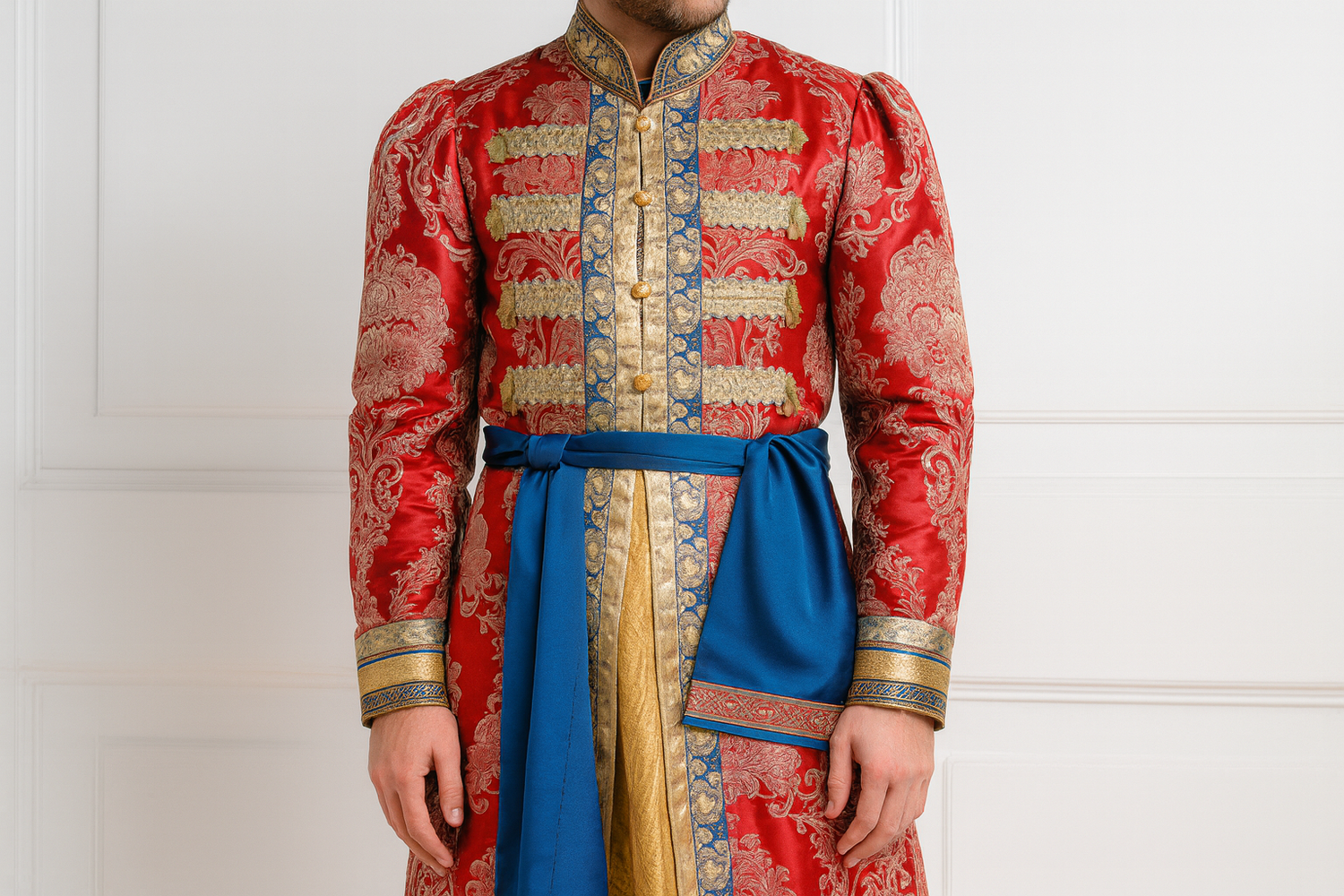 <p>RUSSIA, MEN TRADITIONAL FOLK COSTUMES</p>