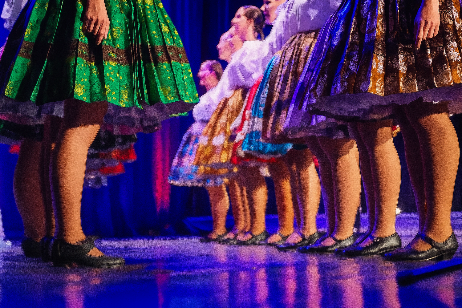 <p>HUNGARY, FOLK WOMEN BOOTS           </p>