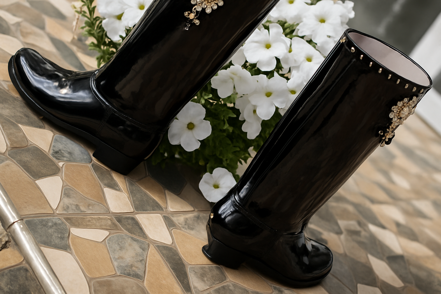 <p>ROMANIA, FOLK MEN BOOTS                   </p>