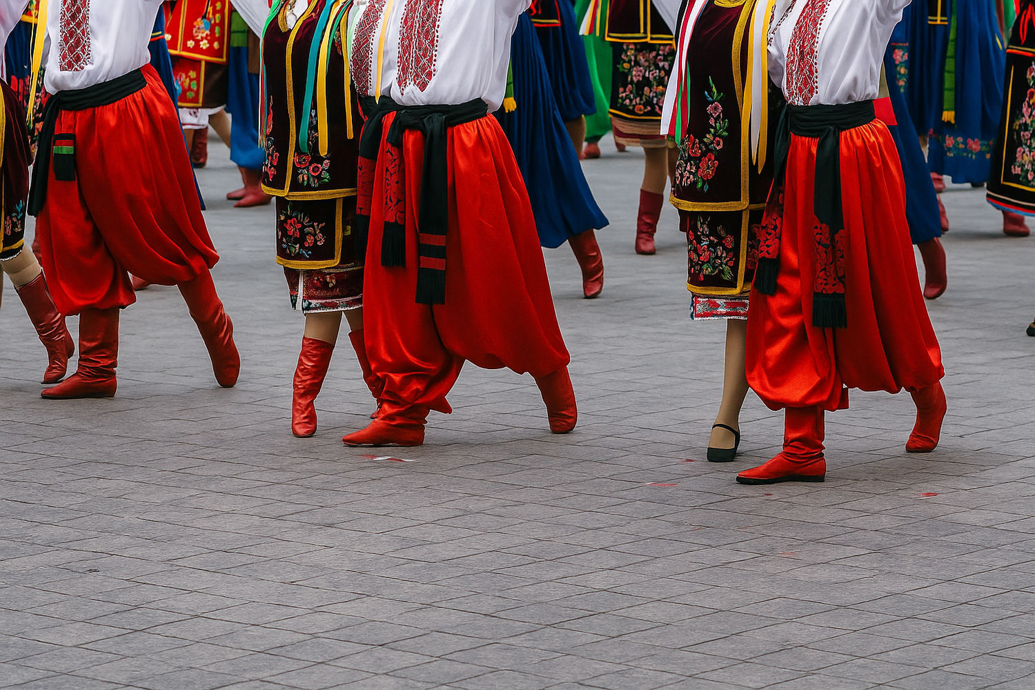 <p>UKRAINE, FOLK MEN BOOTS</p>