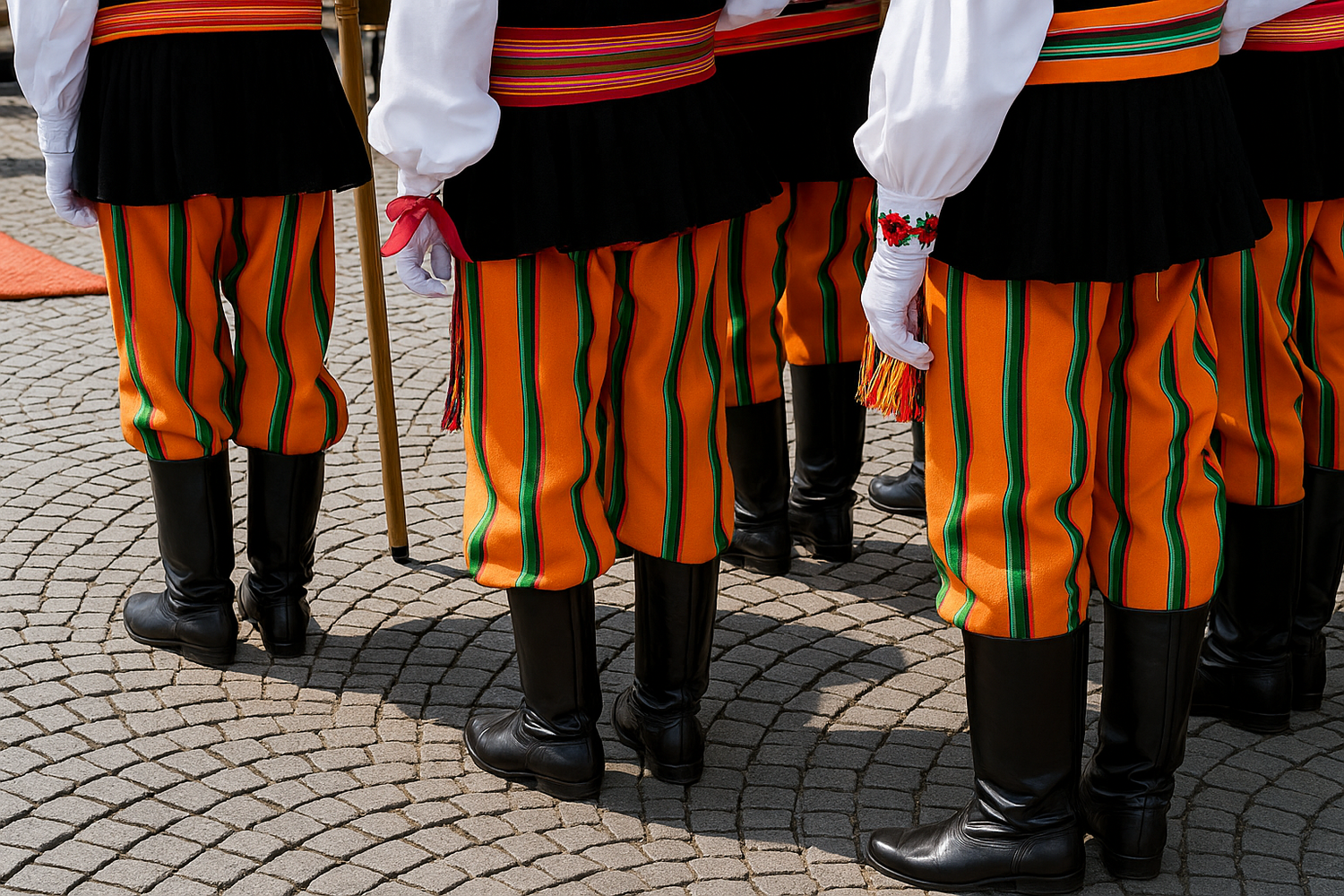 <p>POLAND, MEN TRADITIONAL FOLK COSTUMES</p>