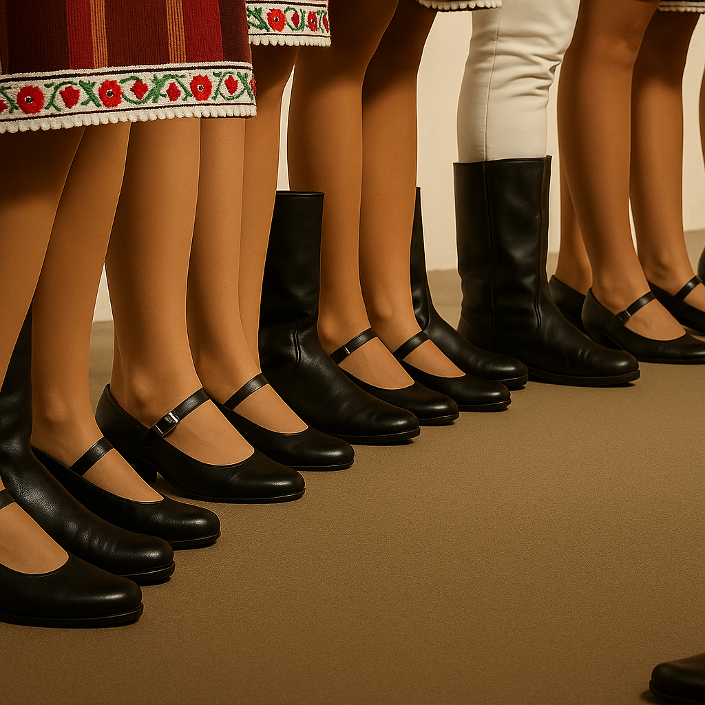 <p>MOLDOVA, FOLK WOMEN BOOTS            </p>